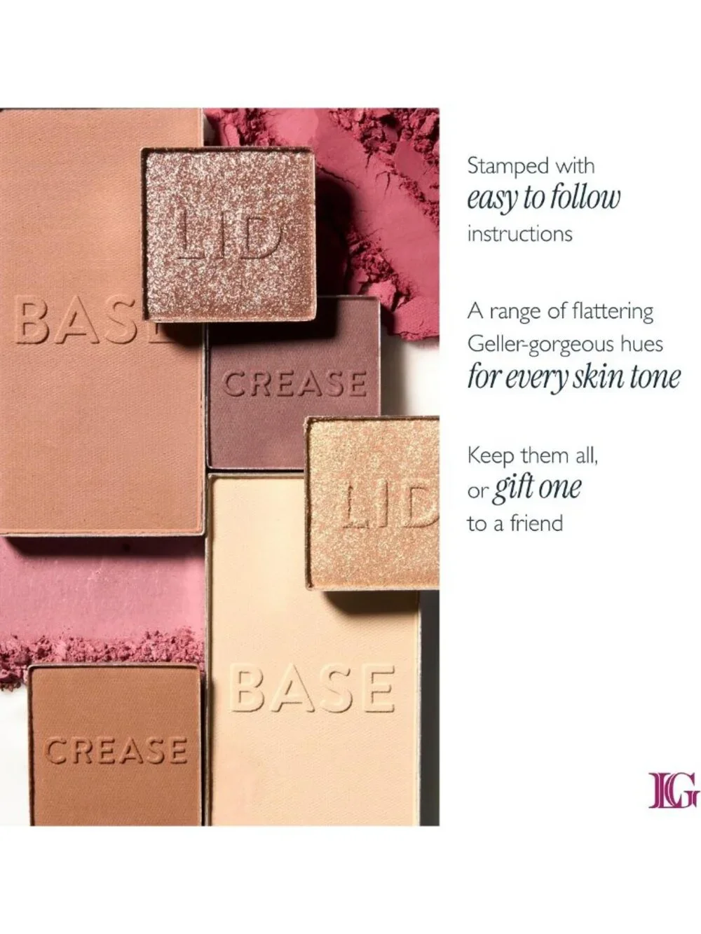 Versatile Eyeshadow & Blush Palette Set for On-the-Go Glam Makeup Looks